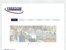 Tablet Screenshot of freedomcorp.com